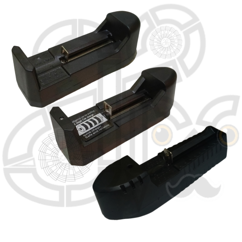 Charger Baterai 3.7v 18650 Single Slot