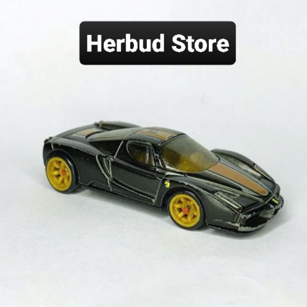 Hot Wheels Hotwheels HW Ferrari Racer Enzo Ferrari Black Hitam Loose