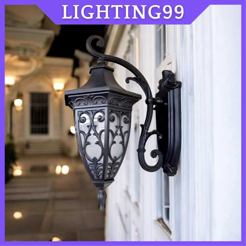 LAMPU DINDING OUTDOOR LAMPU HIAS KLASIK