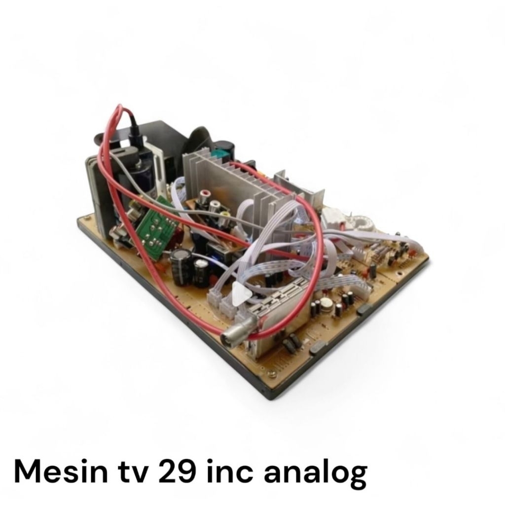 Mesin TV Tabung Wansonic 29 biasa analog - Desain Ringkas, Mudah Dipasang