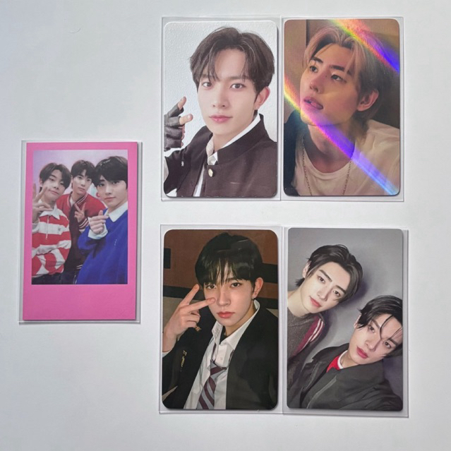 (read desc) photocard pc enhypen heeseung sunghoon unit jakehoon sungjake ajinomoto pob seragam gaku