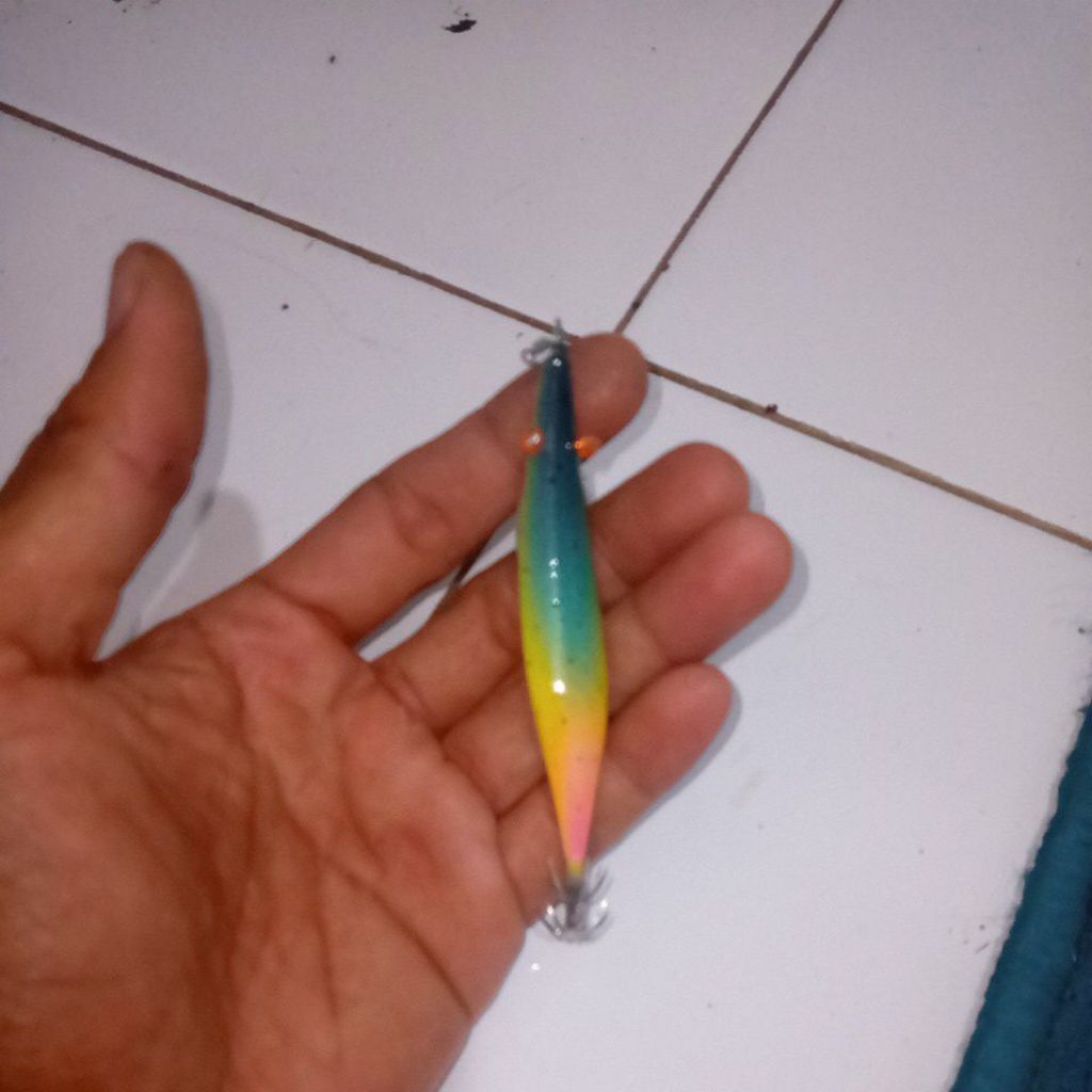 EGI / UDANG-UDANGAN UMPAN CUMI kayu 9cm