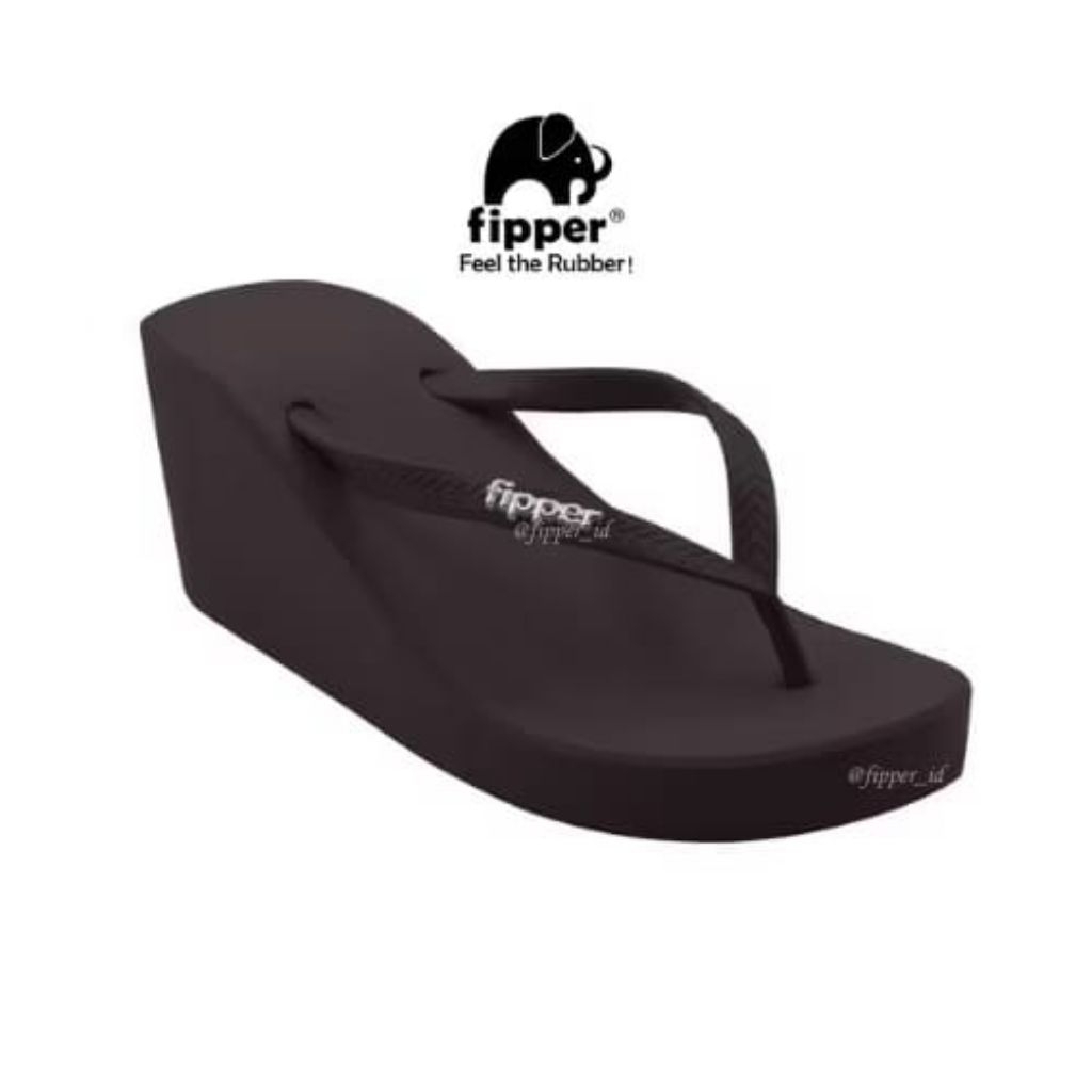 Fipper - Wedges Black/ Black