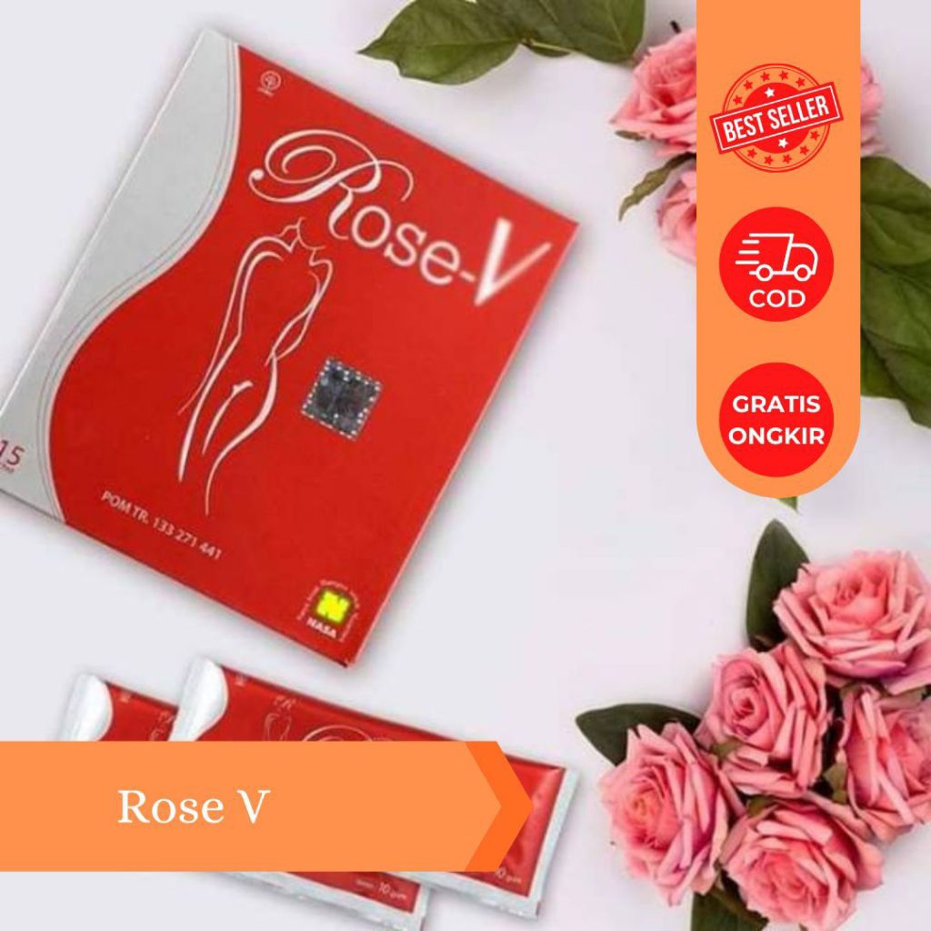 ROSE V NASA 100% Origina - Mengatasi Masalah Kewanitaan1box isi 15sachet