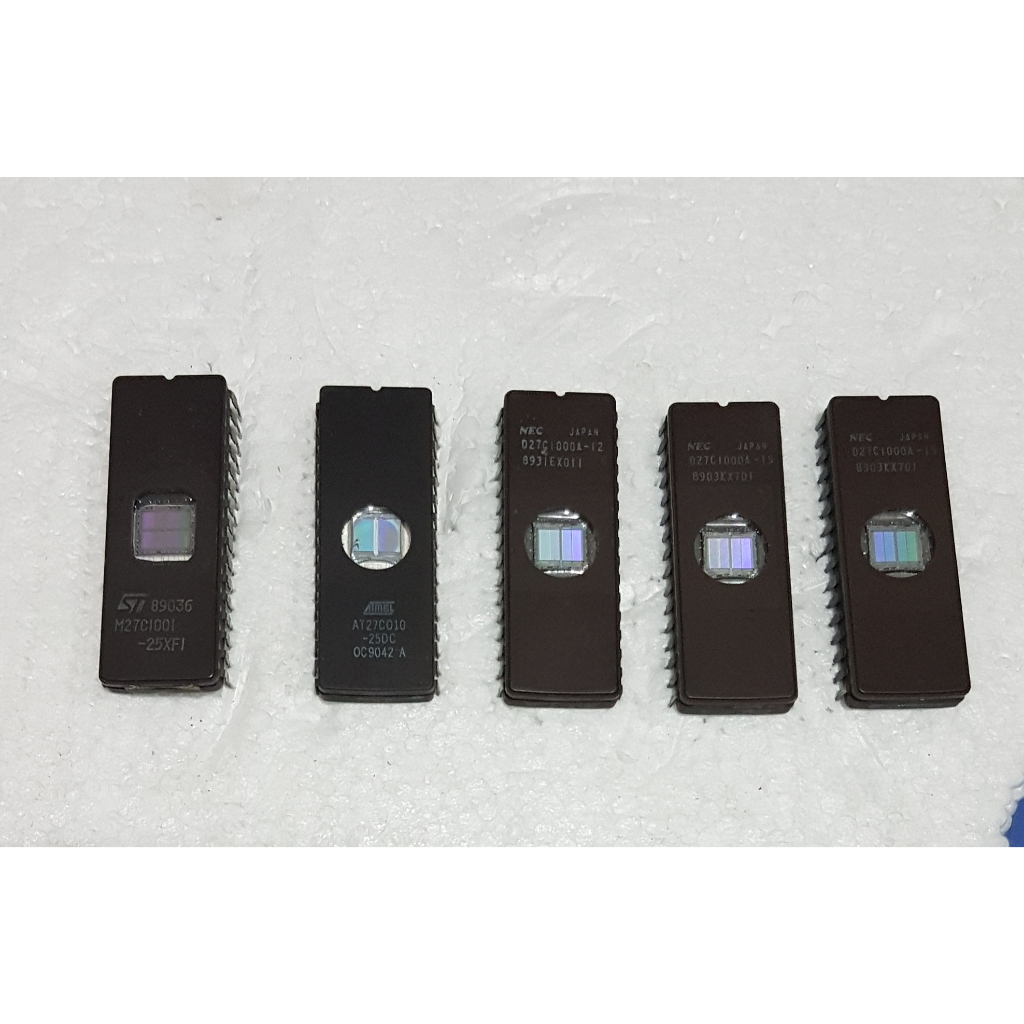 IC 27C010 Kompatibel dengan Eprom 27C1000 M27C1001 atau 27C010 Sudah Diuji Sebelum Dikirim Cocok unt