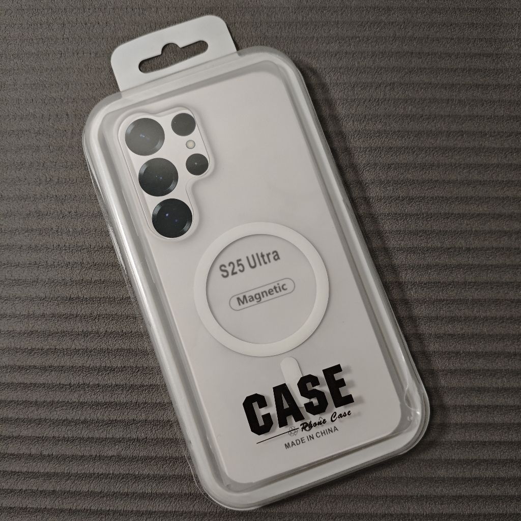 SAMSUNG S25 ULTRA Magnetic Thin Case Casing Tipis Premium Bahan PC Second Good Condition Bekas 2nd B