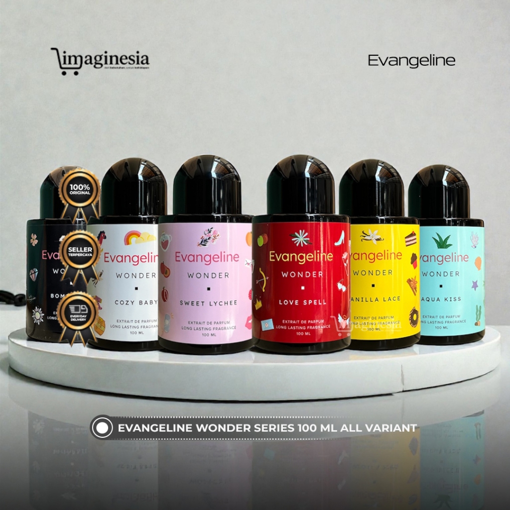 Evangeline Wonder Series - Extrait De Parfum 100 ML | Parfum Wanita
