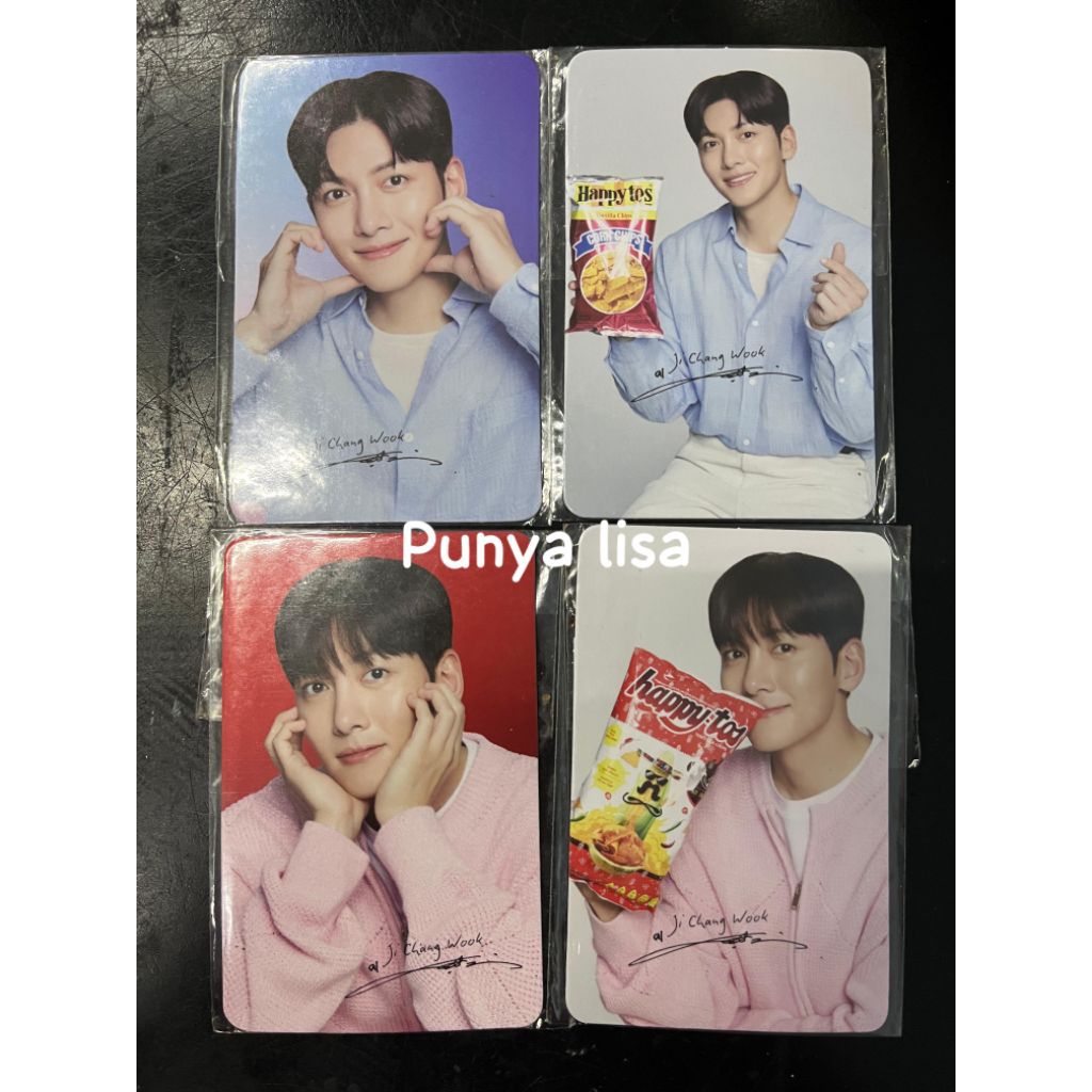 Photocard Ji Chang Wook X Happy Tos Murah