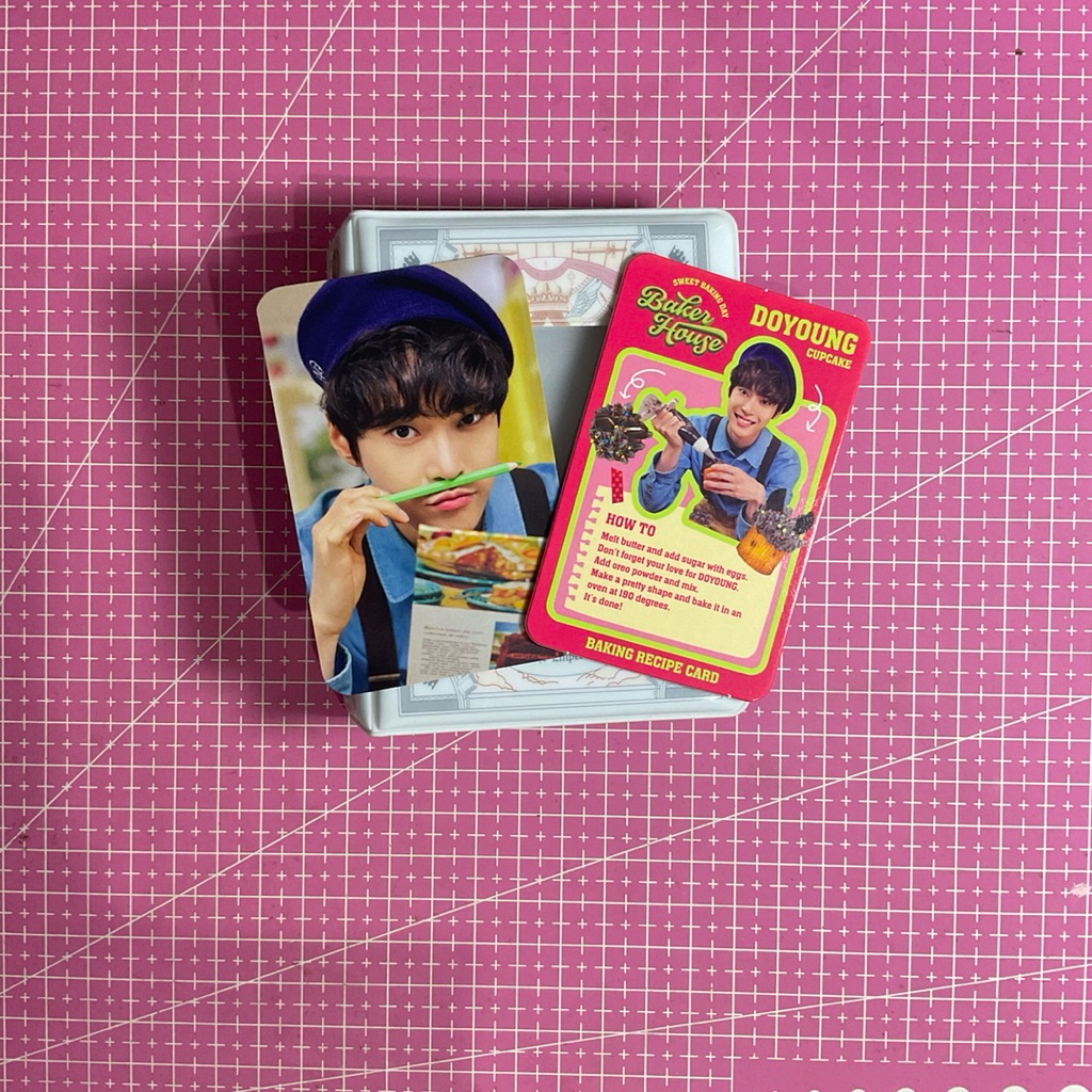 OFFICIAL PHOTOCARD NCT PC RECIPE CARD NCT 127 MD BAKER HOUSE DOYOUNG [DAMAGE]