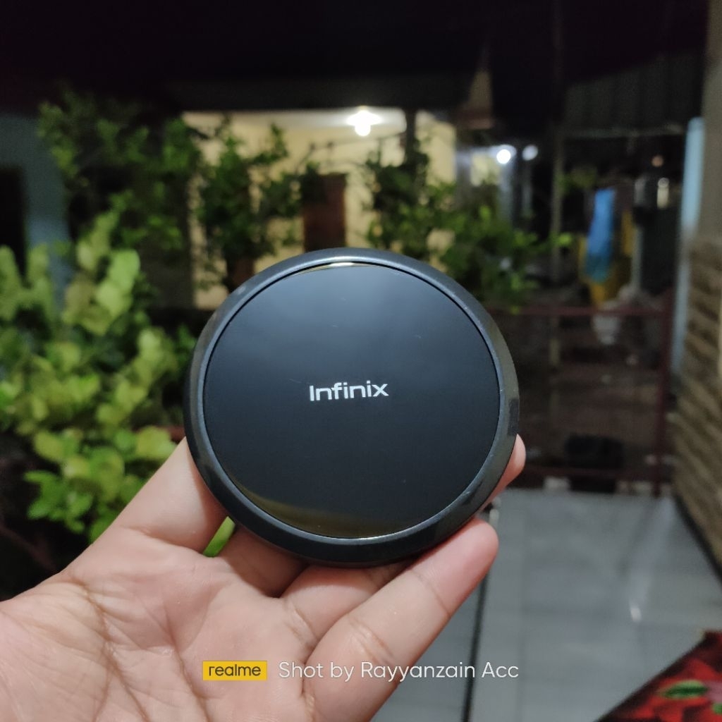 wireless charger Infinix fast charging ( second bekas pakai)