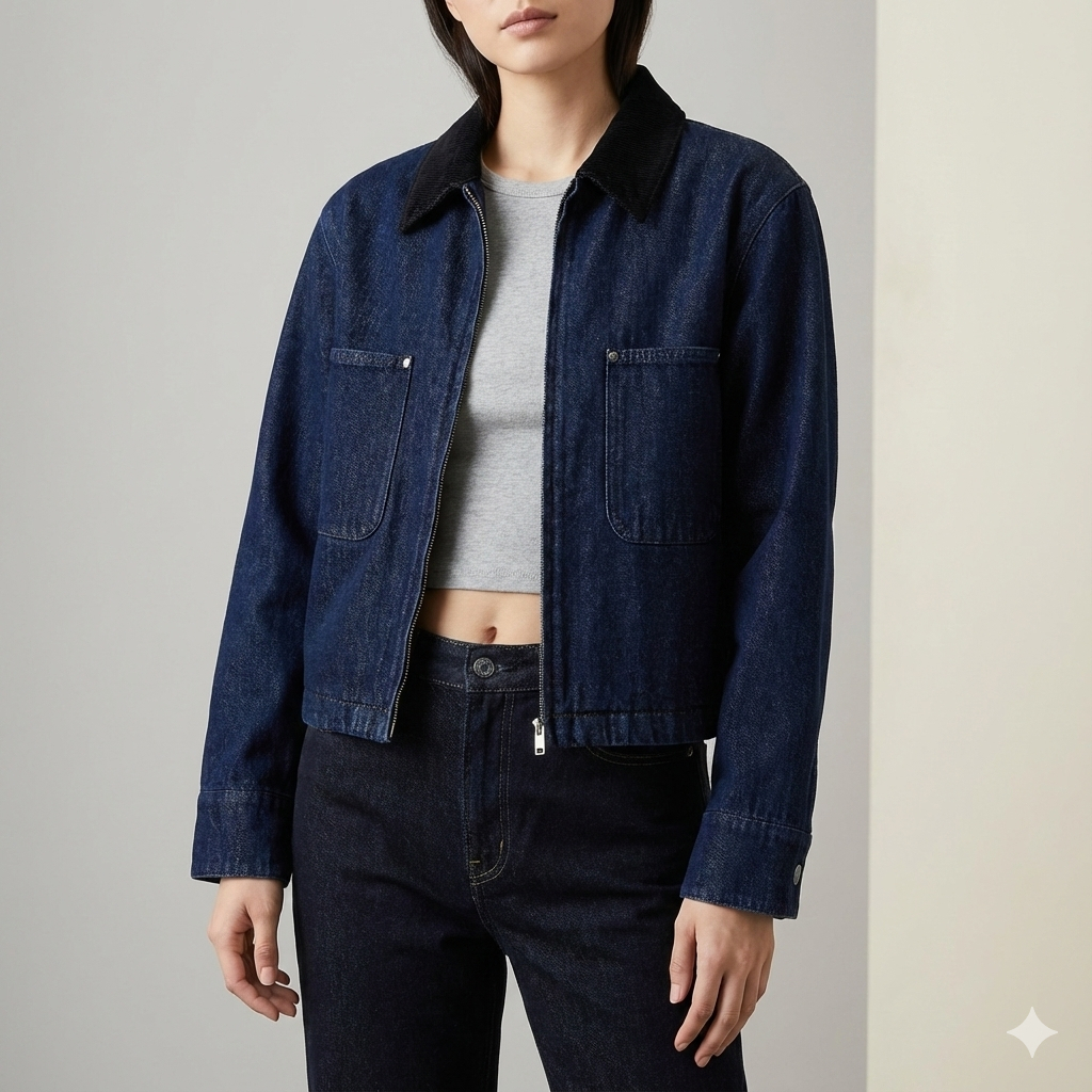 Uniqlo Zip Up Short Jacket