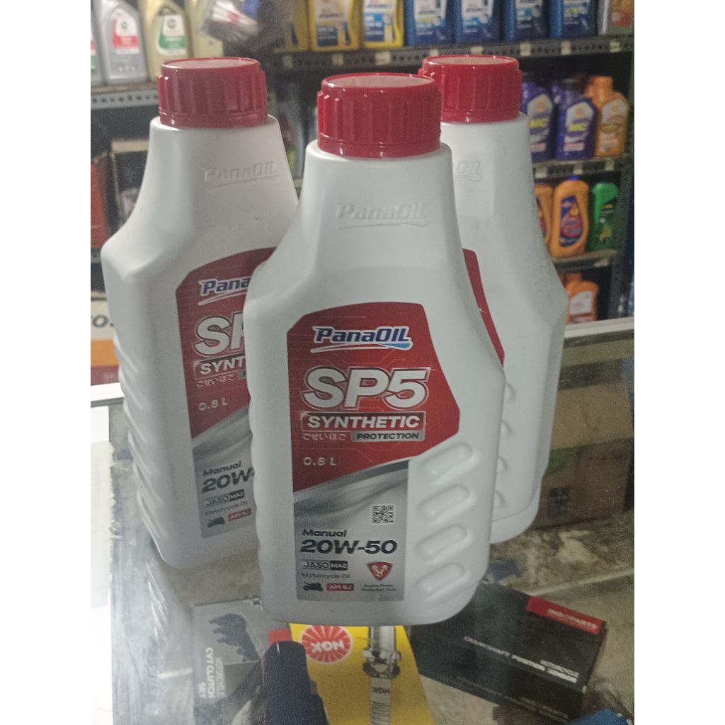 PanaOil SP5 Sintetik 0.8L 20W50 Oli PanaOil SPS 800 Mill untuk Motor