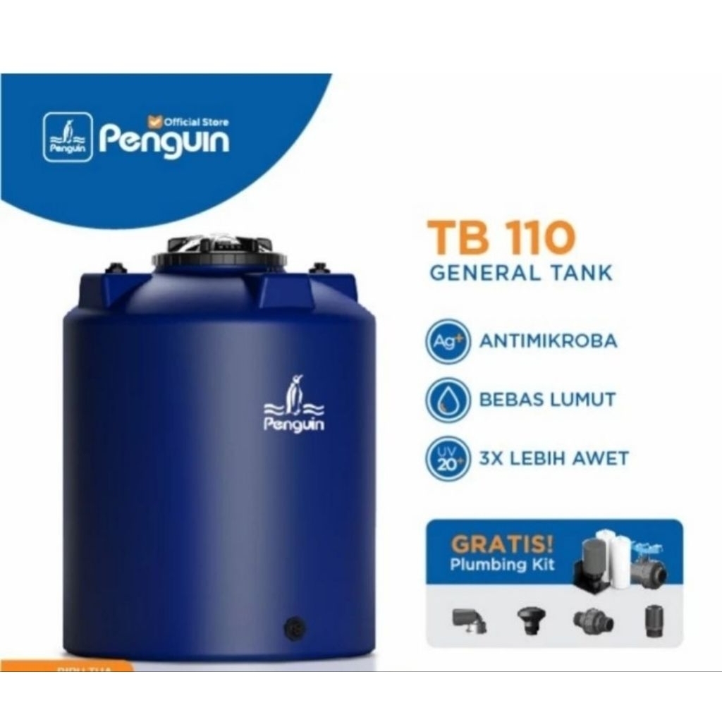 toren penguin 1050L biru tua