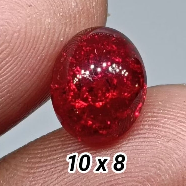 Batu Akik Merah Siam , Pecah Seribu 10 x 8