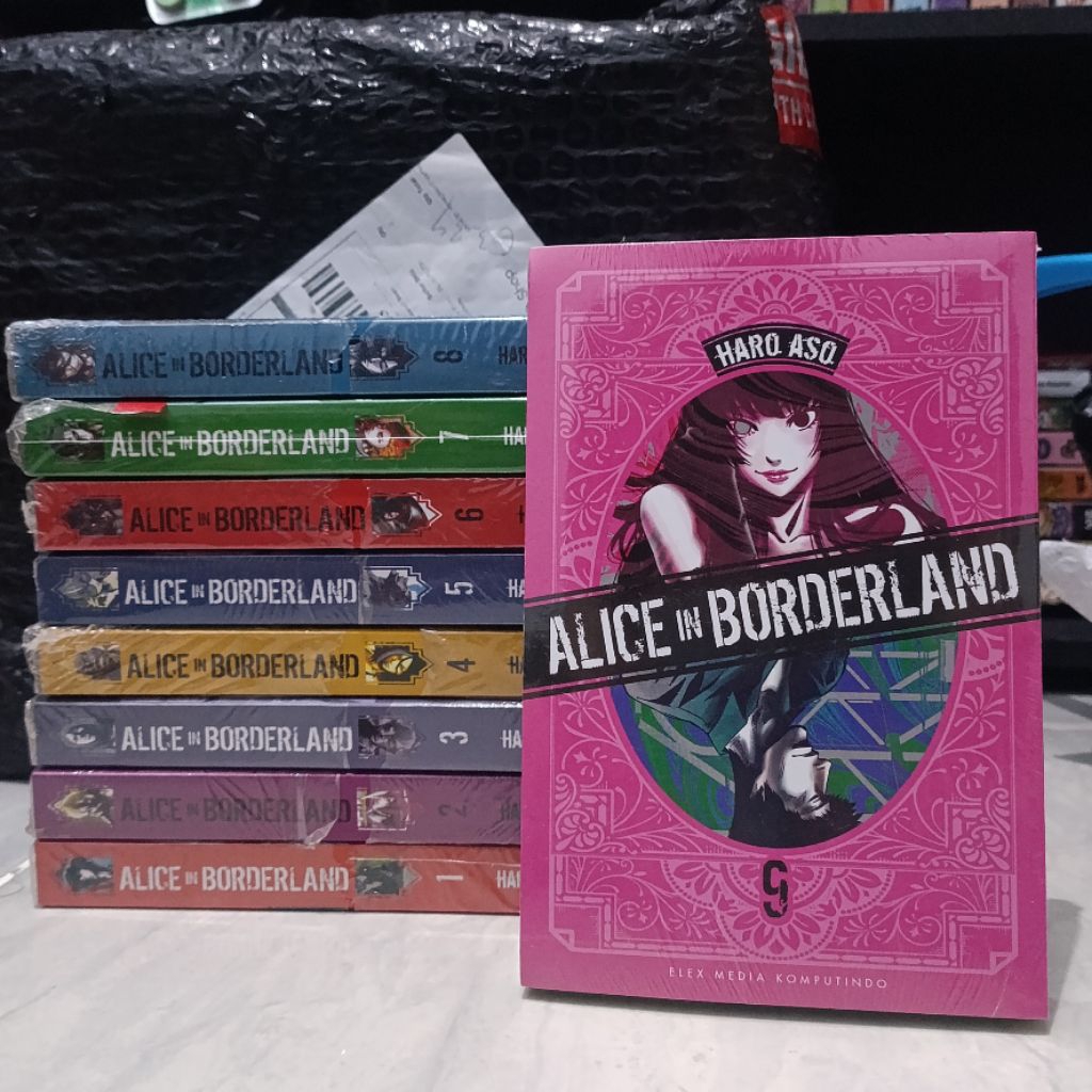 komik alice in borderland vol 1-9