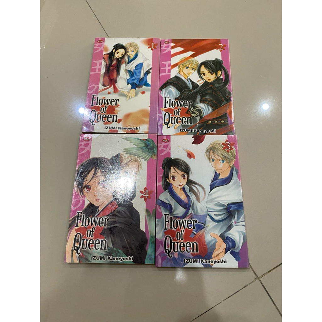 komik flower of queen 1-4
