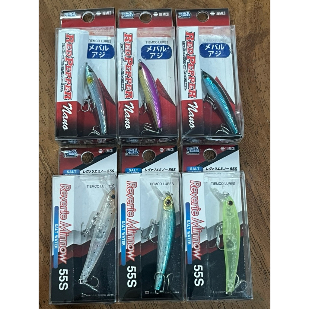 Tiemco Lure Minnow Umpan Ajing Ultralight