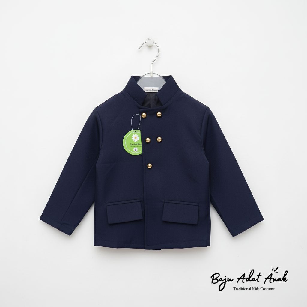 Baju Beskap Premium Anak Bayi,Paud, TK SD kecil Adat Jawa Beskap Solo Jogja Turun Tanah