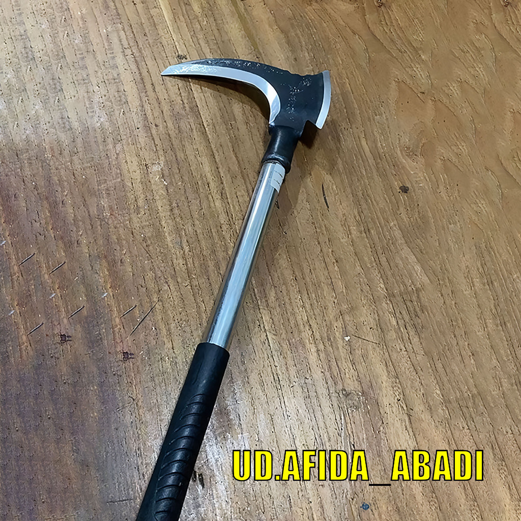 Sabit arit rumput baja asli / sabit kapak ganda / alat pemotong ranting pohon / potong rumput