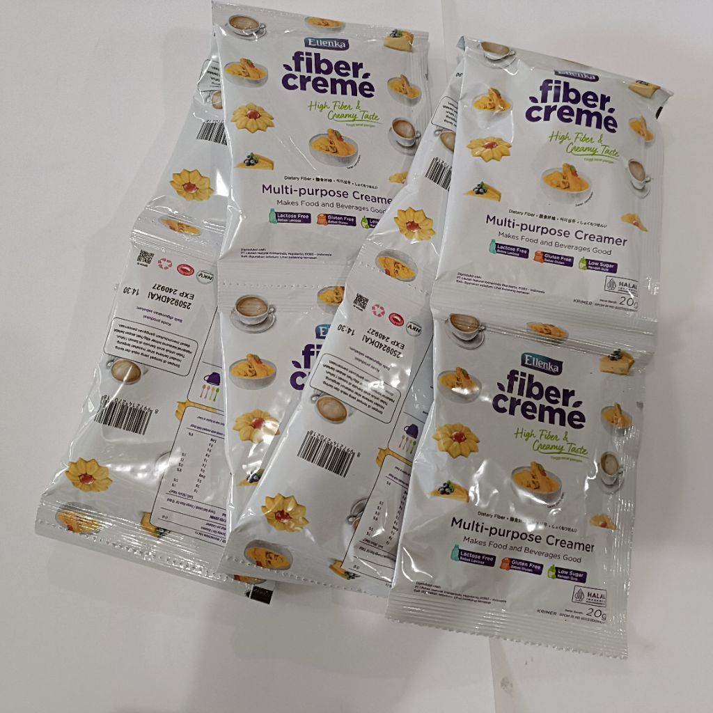 Fiber cream sachet mini - fiber cream 20g - Ellenka fiber