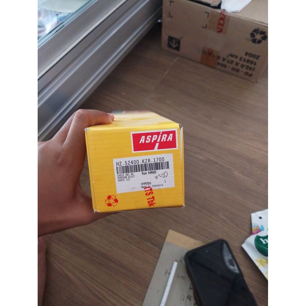 Sekok belakang shockbreaker vario 125 old H2-52400-KZR-1700 ori ASPIRA