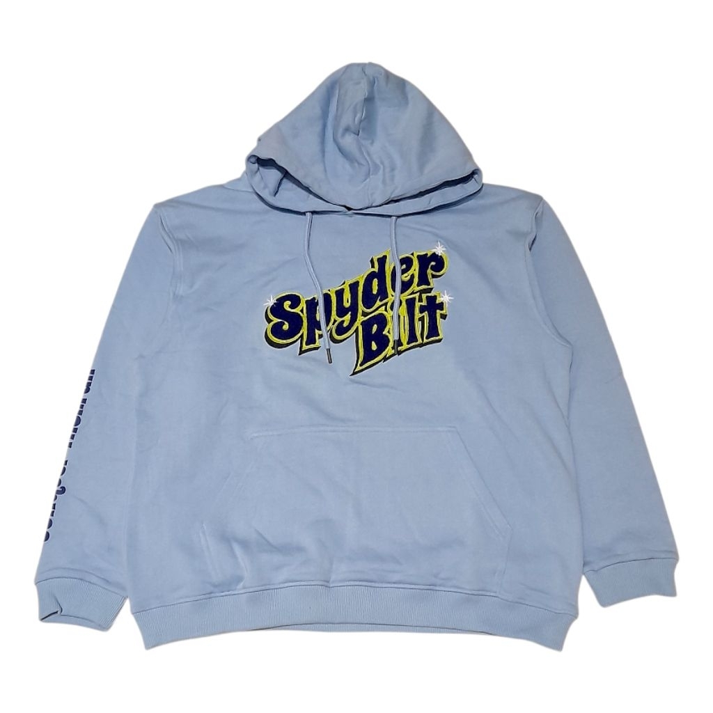 Hoodie Spyderbilt Original Pria Blezzer Men Hoodie Blue