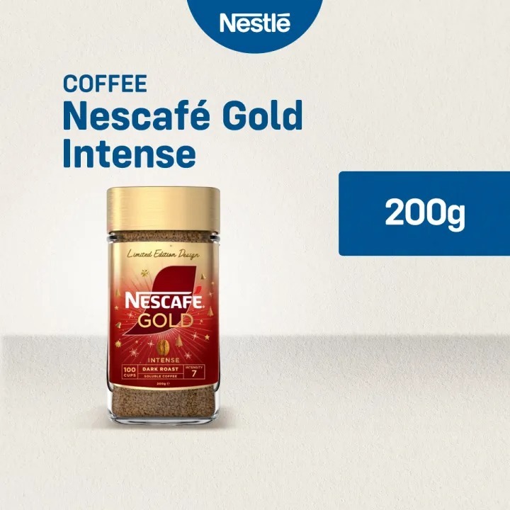 Nescafe Gold Intense Premium Instant Coffee 200g