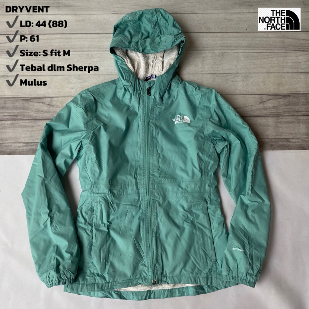Celana outdoor TNF Dryvent women like new dalam sherpa