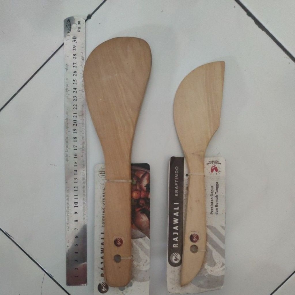 Spatula kayu / Sendok masak kayu / Sodet Kayu /Alat masak kayu premium