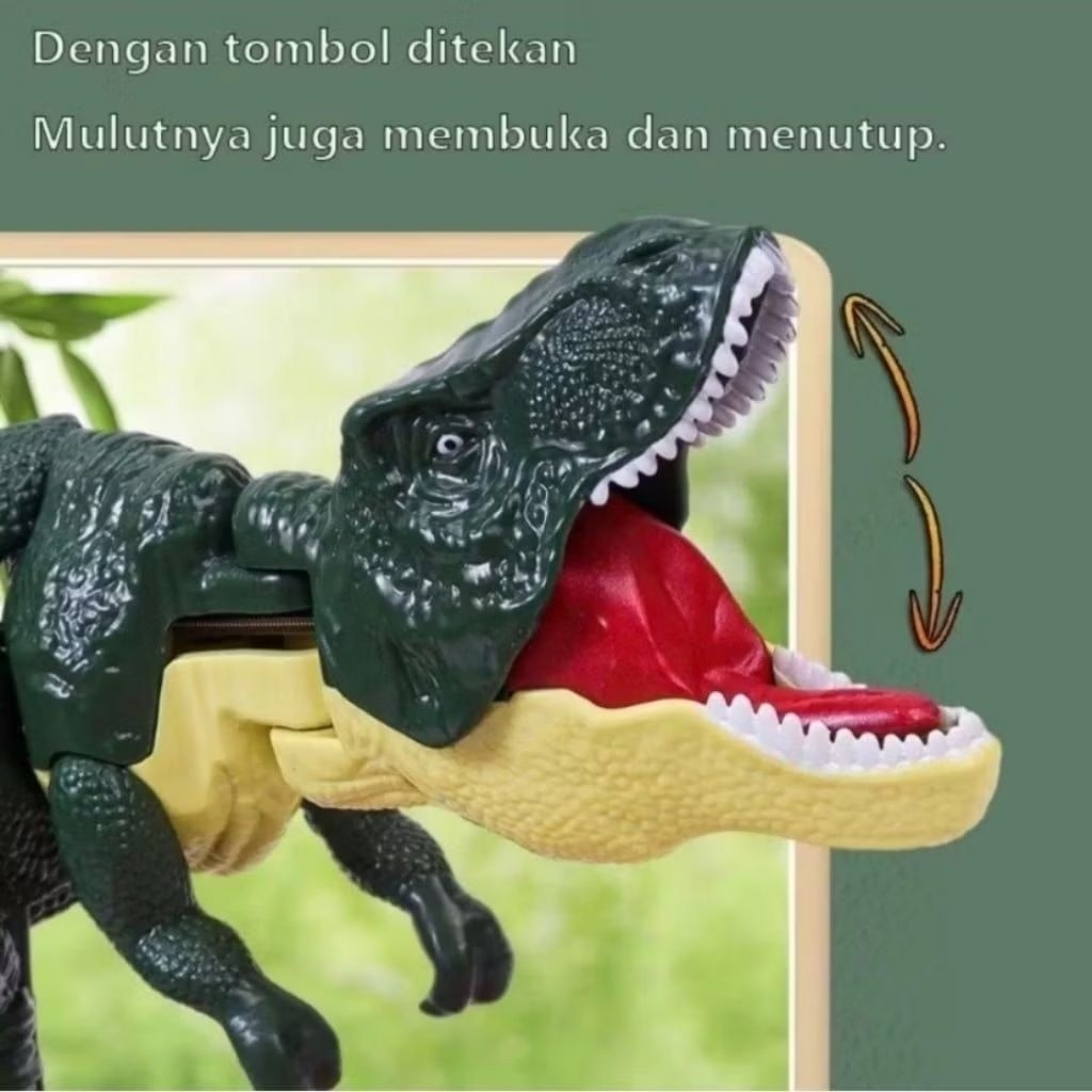 Mainan dinosaurus pistol viral