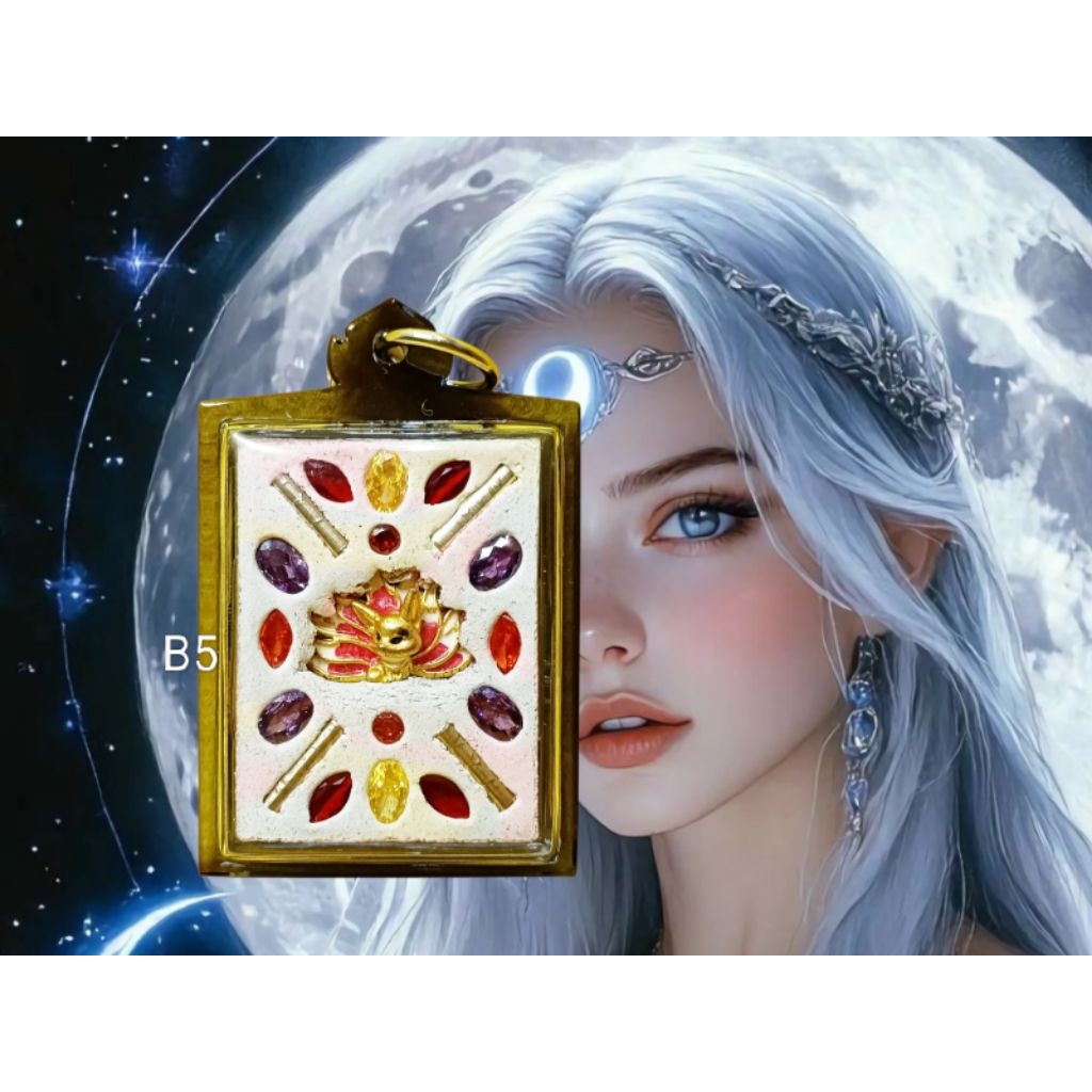 Liontin Butterfly dan Peri Rubah B5/ Kruba Krissana