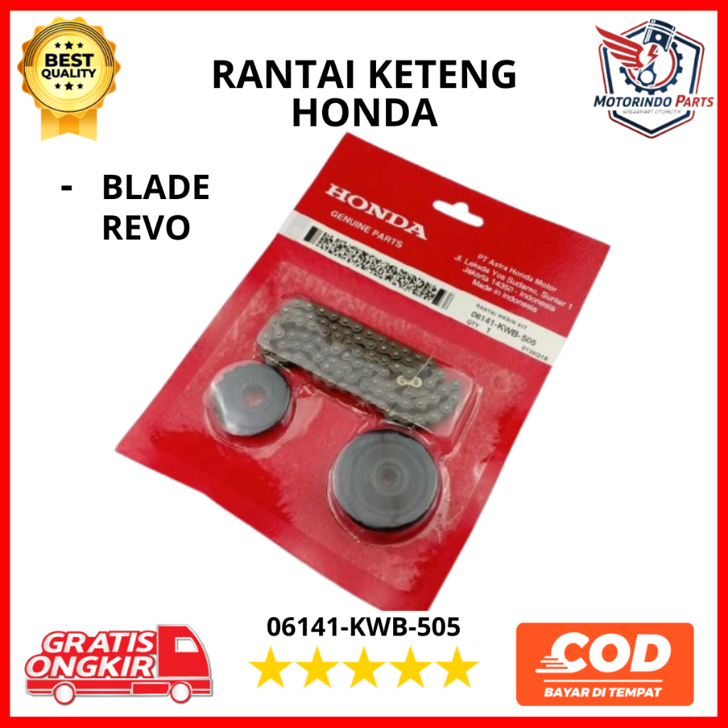 Rantai Keteng 1 Set Blade - Revo 110 Karbu - Revo Fi New - KWB motor
