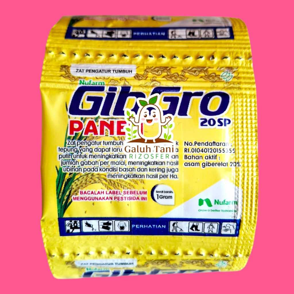 Nufarm Gibgro 20 SP Panen 1gr-ZPT untuk tanaman