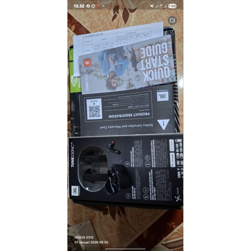 JBL TUNE 230TWS original IMS