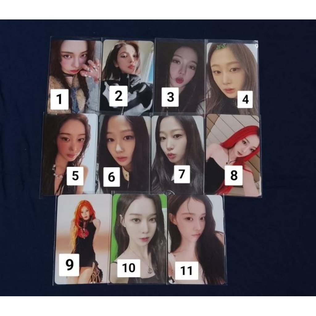 PC OFFICIAL AESPA KARINA GISELLE WINTER NINGNING