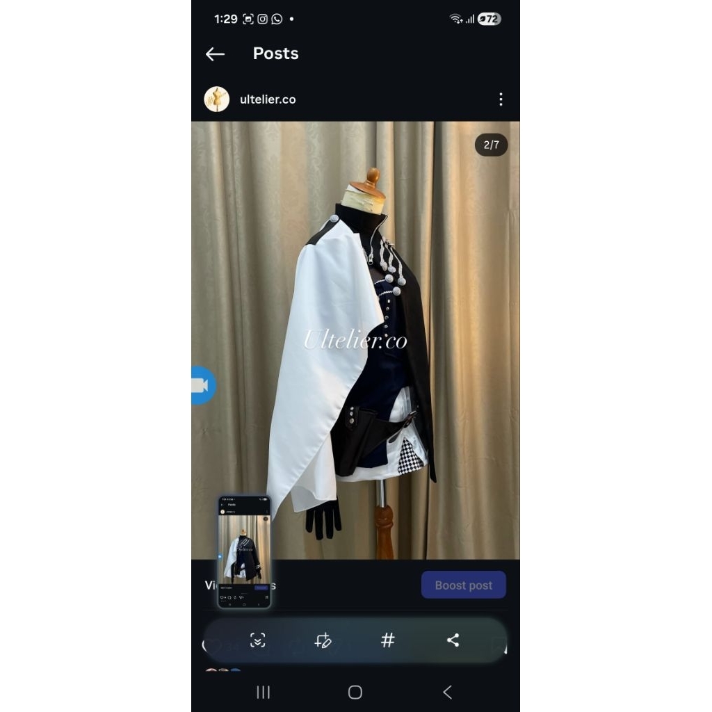 [READY STOCK] REVERSE 1999 Costume