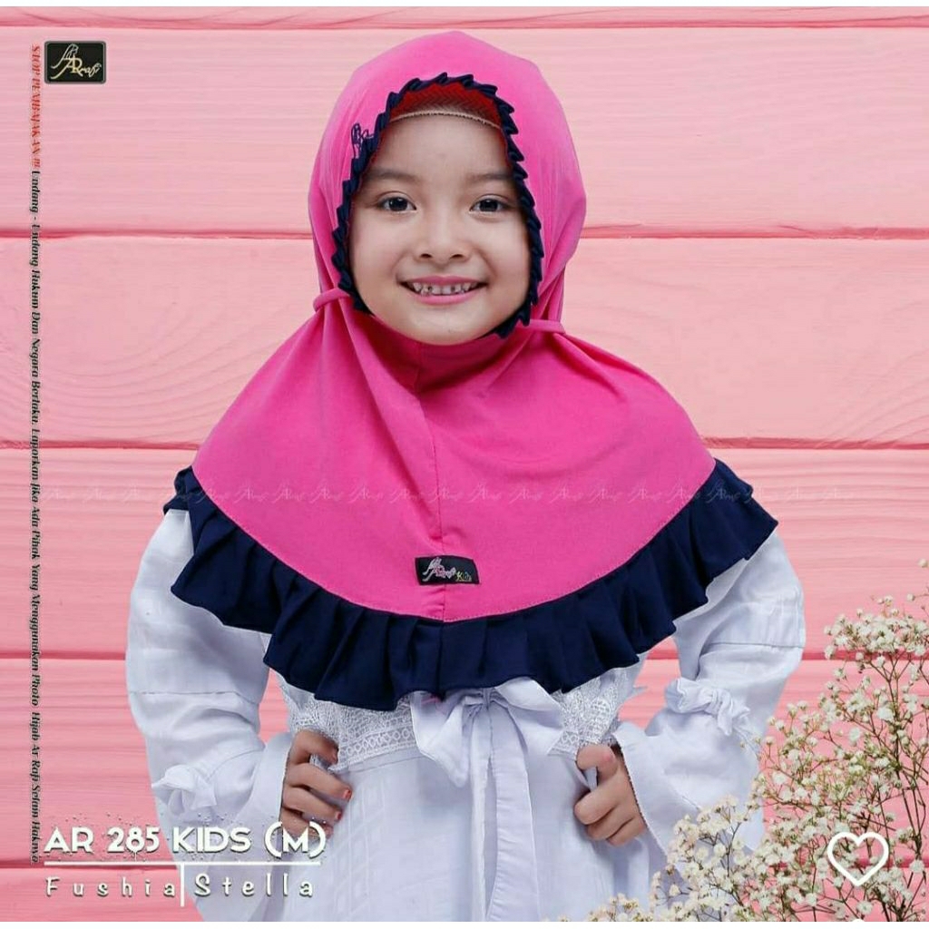 Hijab Kids AR 285 M/Arrafi Hijab Terbaru