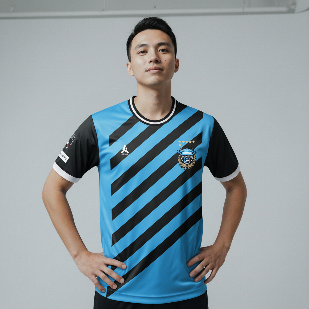 ATHLETIC SPORTWEAR - Jersey Vintage Bola Fantasy Kawasaki Frontale Home 2023 Fullprinting Casual - A