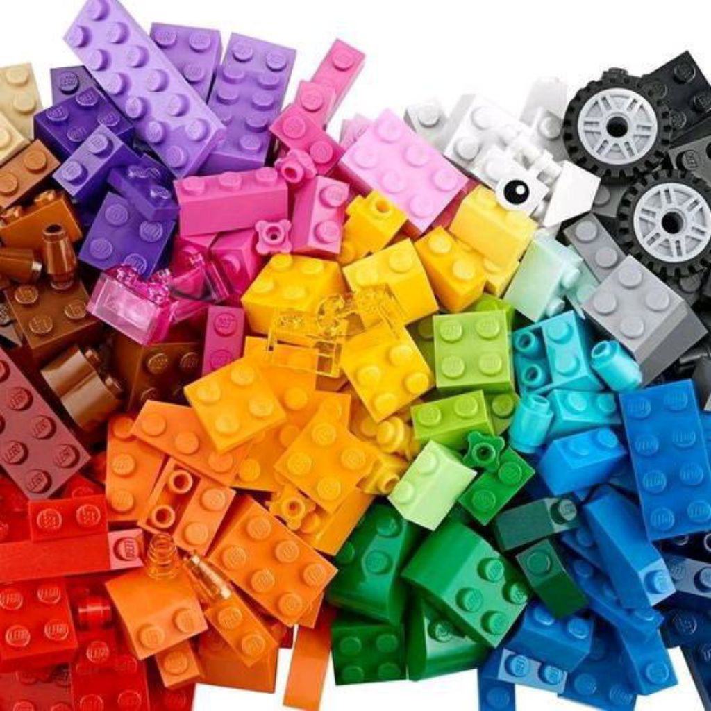 Lego original - lego classic - lego brick mixed curah  100gr - 1kg