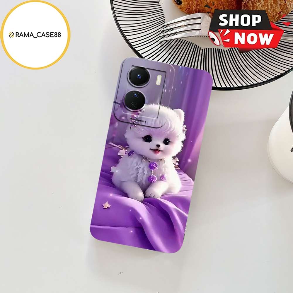 Softcase For VIVO Y16/Y30/Y50/Y30i/Y50i/Y27S/Y27 5G Produk New Casing KUCING ANIMASI Series Terbaru 