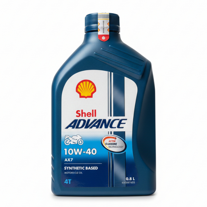Oli Shell Advance Matic 4T AX7 800 ml Beat Vario Scoopy Nex Original Shell - Mutiara Motor 4