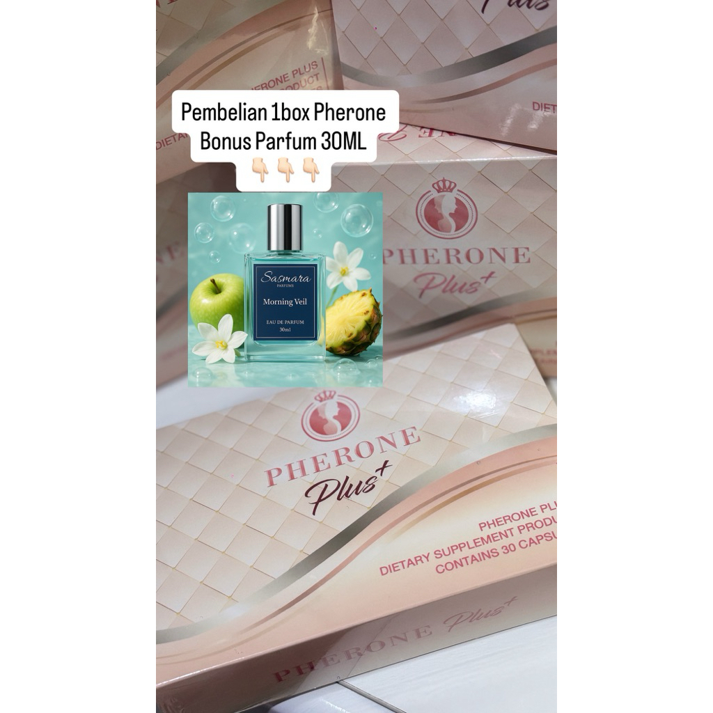 PHERONE PLUS HORMONE WANITA VITAMIN SUPLEMEN TABLET ORIGINAL PRODUK PERCANTIK PEMUTIH KULIT MULUS