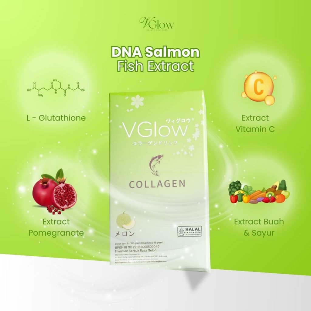 VGLOW DNA SALMON FISH COLLAGEN