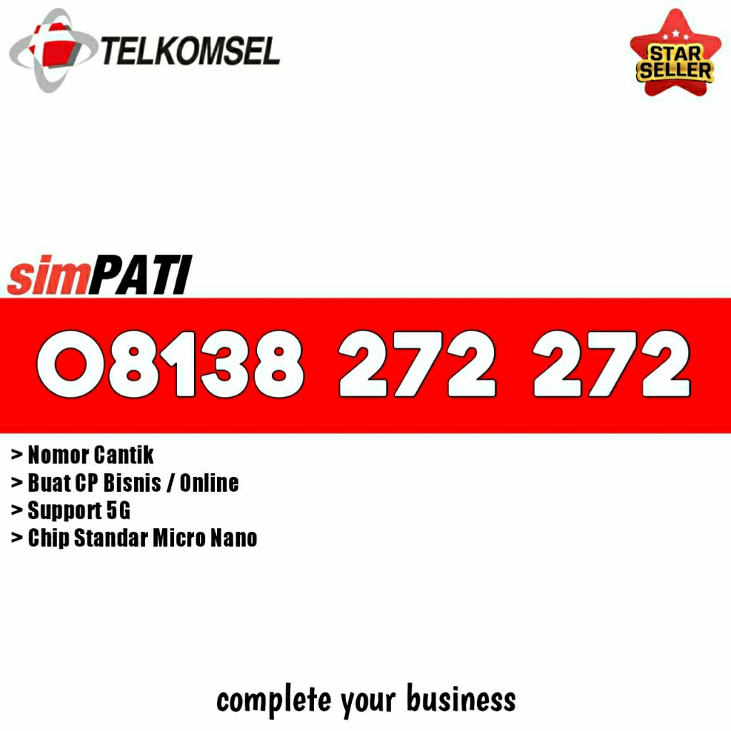 KARTU PERDANA NOMOR CANTIK SIMPATI 11 DIGIT - NOMER CANTIK 11 DIGIT
