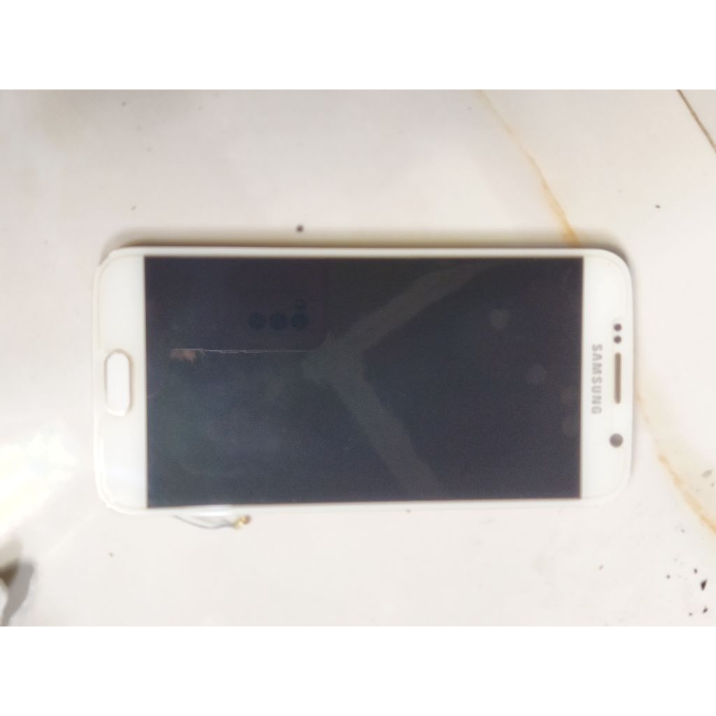 lcd samsung s6 flat ori copotan