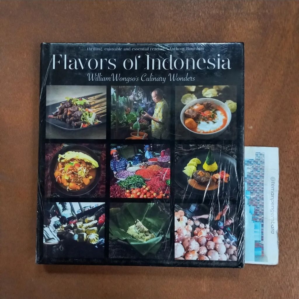 Buku RARE Flavors of Indonesia William Wongso's Culinary Wonders