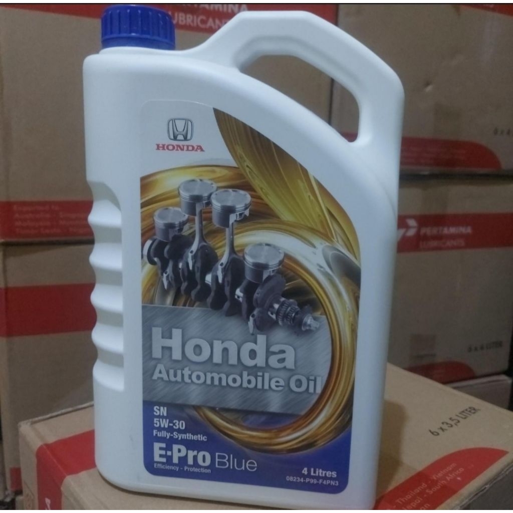 oli mesin mobil honda epro blue SN (5w30) original