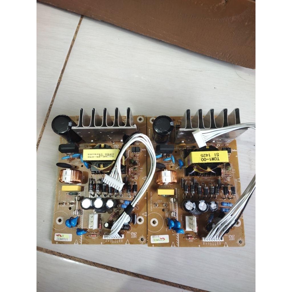 POWER SUPPLY KIT AMPLI PANEL DEPAN DISPLY MAINBOARD POLYTRON BIG BAND 5510 NORMAL