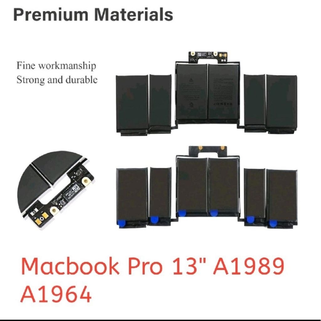 Baterai Apple Macbook PRO 13 A1989 A1964 Tahun 2018/2019/2020