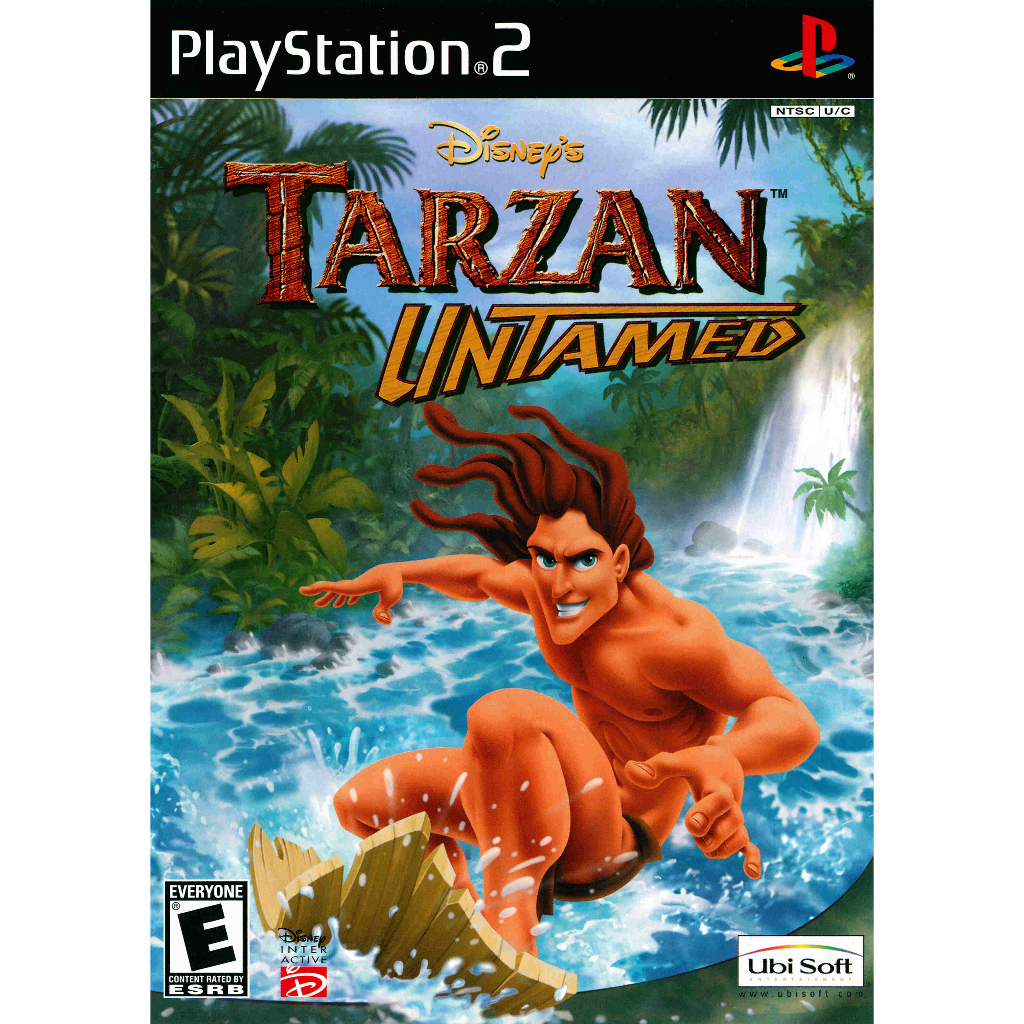 KASET PS2 TARZAN UNTAMED